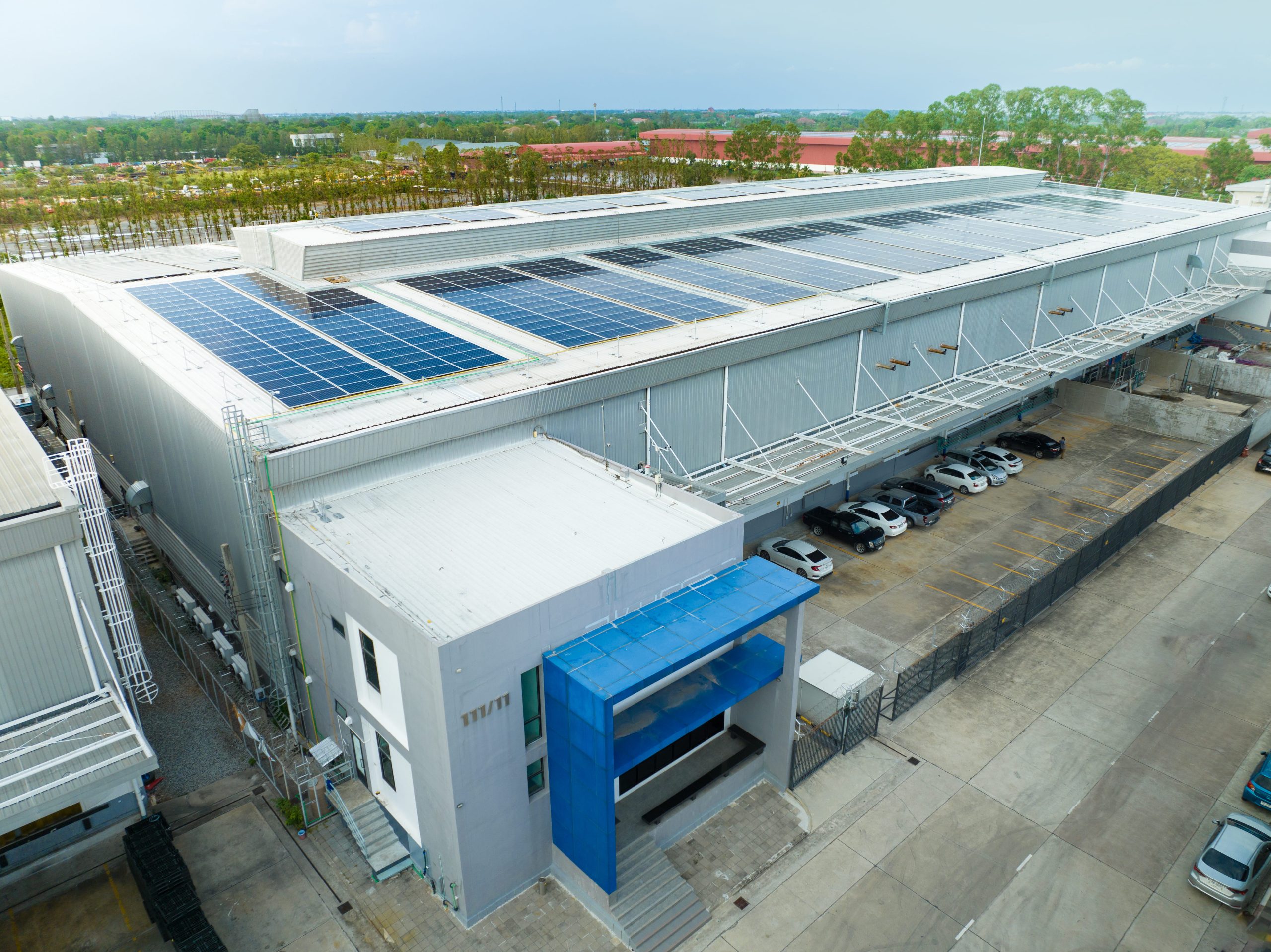 Etix Bangkok #1 solar roof in Thailand