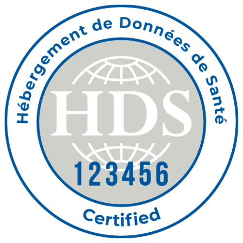 Logo Certification HDS de nos Data centers