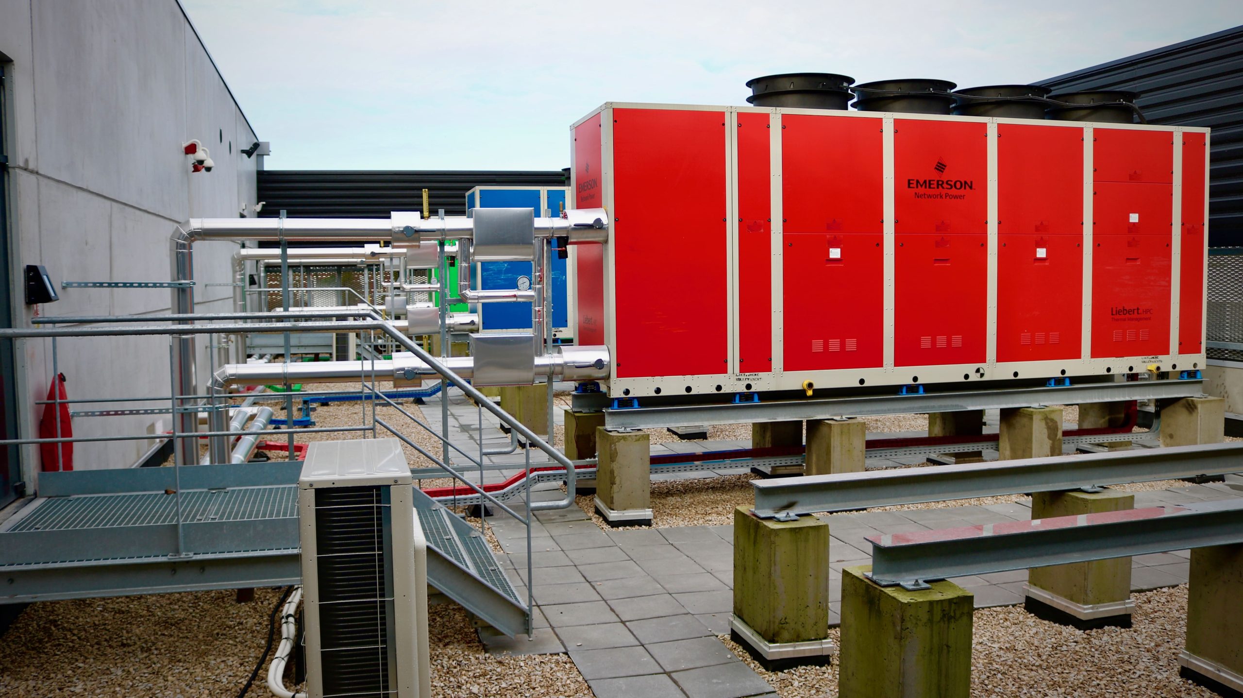 Vue sur la terrasse ETIX Lille #1 data center