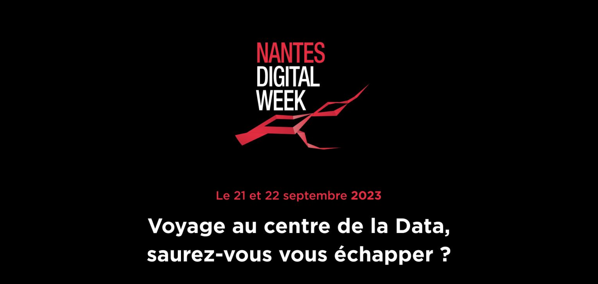 Nantes Digital Week affiche